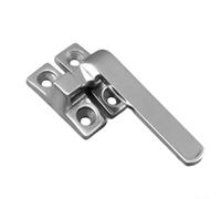 Elegante manija de bloqueo para persiana abatible, hecha de acero inoxidable 304 para mejorar la seguridad de la puerta (grande derecha)