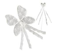 Elegante Mariposa Acento Encaje Con Varita Mágica Mano Para Niños Fiestas Y Actuaciones Escenario Accesorios Fotográficos