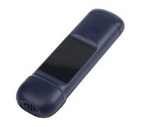 Elegante medidor de alcohol con pantalla LCD digital, ideal para un comportamiento responsable de beber en cualquier lugar (azul)