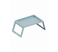Elegante Mesa de pie para Ordenador portátil, Color Azul bebé, 56 x 36 x 26,3 cm, 100% plástico, diseño Moderno para Oficina en casa y Estudio