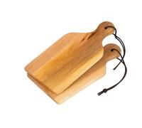 Elegante mini tablas de servir de madera con asa y colgador, 21 x 7,5 x 1 cm, para tapas, aperitivos, verduras y frutas | tabla de cortar, tabla de madera, tabla de servir de alta calidad, tamaño
