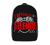 Elegante Mochila para Escuela Destruir Bolsa De Deporte Al Aire Libre Bolsa De Viaje para Escolar, Adolescente, Viajes, 42X32X14Cm