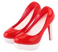 Elegante modelo de tacón alto para muñecas femeninas de 1/6, diseño realista, fácil de cambiar, zapatos de muñeca para mostrar figura de acción alta