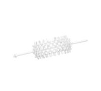 Elegante moño de pelo tallado de filigrana para niñas, horquilla tailandesa antigua tradicional Hanbiuk decorativa para cosplay