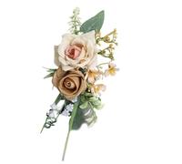 Elegante muñeca de flor de flor de rosa con diseño de flor de dama de honor, varios colores para decoración de bodas y fiestas