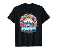 Elegante New Orleans Bourbon Street Cool Fun NOLA Mardi Gras Camiseta