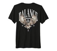 Elegante noctámbulo Salvajes búhos pájaro Backprint búho Camiseta Premium