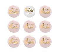 Elegante Novia/Damas de honor Insignia Accesorios de solapa hechos a mano para fiesta de boda despedida de soltera fiesta de boda insignias, talla única, como se describe