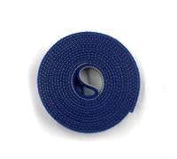 Elegante organizador de cables de silicona para una gestión eficiente de cables en hogares u oficinas sin la molestia de enredos (azul)