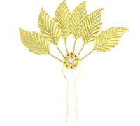 Elegante palillo de pelo con filigrana de cristal Buyao para mujeres y niñas, para tocados étnicos tailandeses
