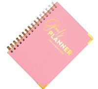 Elegante papel grueso con pestañas laminadas, amplio espacio para profesionales ocupados, cuaderno de establecimiento de objetivos