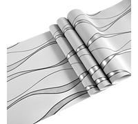 Elegante papel pintado, tiras de papel pintado para despegar y pegar