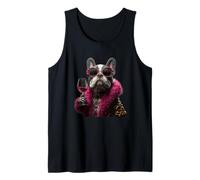 Elegante par de Jirafa de Moda Animal Copa de Vino gráfica dúo Camiseta sin Mangas