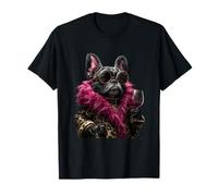 Elegante par de Patos a la Moda Animal Copa de Vino gráficos Patos Camiseta