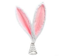 Elegante para árbol de primavera con adorable diseño de orejas de conejo que aporta energía viva a Pascua y reuniones de temporada