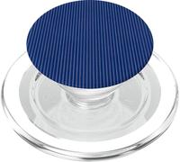 Elegante Patrón De Rayas De Líneas Finas Azul Mar PopSockets PopGrip para MagSafe