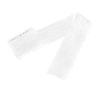 Elegante patrón floral cinta de encaje decoración ropa DIY artesanía 10 yardas 5 cm ancho blanco