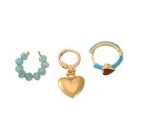 Elegante pendiente de moda para mujer, joyería que garantiza comodidad y estilo, textura de aleación, adecuado para varios atuendos