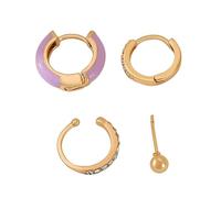 Elegante pendiente de moda para mujer, joyería que garantiza comodidad y estilo, textura de aleación, adecuado para varios atuendos