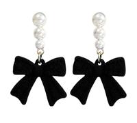 Elegante pendiente de nudo de mariposa, adorno elegante para la oreja, colgante de oreja, accesorios de joyería, accesorios de moda, aretes