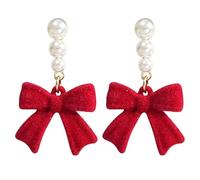 Elegante pendiente de nudo de mariposa, adorno elegante para la oreja, colgante de oreja, accesorios de joyería, accesorios de moda, aretes
