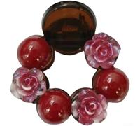 Elegante pinza de agarre para el pelo de camelia para mujer, diseñada para sostener estilos de media altura sin deslizamiento ni tensión (AO)