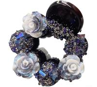 Elegante pinza de agarre para el pelo de camelia para mujer, diseñada para sostener estilos de media altura sin deslizamiento ni tensión (AM)