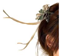 Elegante pinza de pelo acrílica con diseño de estrella, diseño de cinta única, accesorio para el cabello para uso diario y eventos especiales