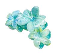 Elegante pinza de pelo de mármol con opción multicolor práctica de resina, accesorio para el cabello para uso diario