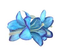 Elegante pinza para el pelo con diseño de flores, pinza de agarre fuerte con abrazadera acrílica para mujeres de todas las edades