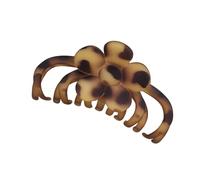 Elegante pinza para el pelo con estampado de leopardo, pinza grande para cabello largo, diseño antideslizante, horquillas de moda para mujer, clips extragrandes para cabello grueso