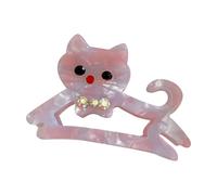 Elegante pinza para el pelo de acetato de gatos, accesorio de pelo de moda, accesorio para el pelo, accesorio para el pelo fácil de usar, para añadir encanto a cualquier atuendo, decoración para el