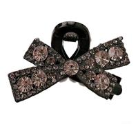 Elegante pinza para el pelo de camelia para mujer, diseñada para sostener estilos de media altura sin deslizamiento ni tensión (K)