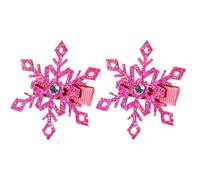 Elegante pinza para el pelo de copo de nieve para niños, realza cualquier atuendo, accesorio para el pelo para niñas, decoración decorativa para el cabello