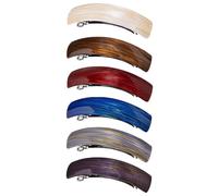 Elegante pinza para el pelo para cola de caballo, horquilla plana dulce para el pelo de Navidad, elegante pinza para el pelo para racimos