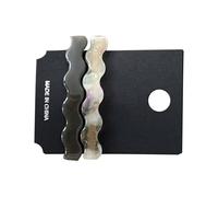 Elegante pinza para el pelo texturizada ligera, decoración práctica de acetato para uso diario y ocasiones especiales