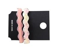 Elegante pinza para el pelo texturizada ligera, decoración práctica de acetato para uso diario y ocasiones especiales