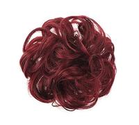 Elegante pinza para moño con pinza de 8 dientes, fácil de llevar, extensiones de cabello desordenadas para coleta de mujer