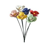 Elegante plato de agua para jardín con forma de flor | Garden Bee Water Dish, Elegant Decorative Hummingbird Bath, Garden Flower Shape Bee for Lawn, Backyard & Nature Lover