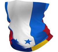 Elegante Polainas de Cuello Bandera de Irlanda Bandera de Puerto Rico Bandana Pañuelo de Cabeza 26X30cm para Correr,Deportes,Cámping