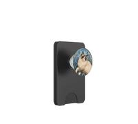 Elegante Ragdoll Cat Art Nouveau Floral PopSockets PopWallet para MagSafe