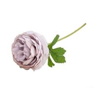 Elegante ramo de flores de loto sintético para decoración de boda, arreglo artificial realista para celebraciones (morado poco profundo)