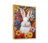 Elegante Reflejo de Cisne Arte de Pared Romántico Imágenes de Vida Silvestre Obras de Arte Impresiones Modernos Naturaleza Posters Pintura para Dormitorio Decor del Hogar 40x60cm Con Marco Dorado