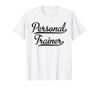 Elegante Regalo de tipografía de Entrenador Personal con un Swoosh Camiseta