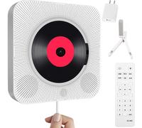 Elegante reproductor de CD portátil, altavoz Bluetooth HiFi: tu compañero ideal para fiestas, masajes o momentos informales.