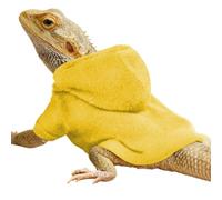 Elegante ropa de lagarto - Abrigo cálido de animales para paseos por terrario | Tela de forro polar con construcción ligera, disfraz flexible hecho a mano, cómodo uso al aire libre para dragón barbudo
