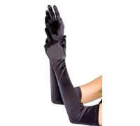 Elegante Satén Guantes Extra Largo En Varios Colores