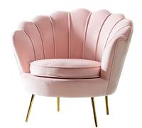 Elegante sillón verde para sala de estar, cómodo sofá individual con respaldo, perfecto para balcón o zona de espera, color rosa, ideal para tiempo libre, talla única