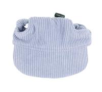 Elegante sombrero de sol para mascotas para perros y gatos, sombrero ajustable de terciopelo acanalado ligero para acampar (XS)