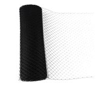 Elegante sombrero de velo de mujer de 25 cm de ancho para sombrero de fiesta para personas a, hacer declaraciones en fiestas, espectáculos en la iglesia, tela de malla para coser, de